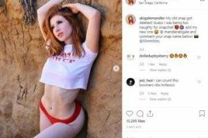 Abigale Mandler Nude Video Patreon Leak on modelies.com