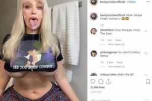 Becky Crocker Blowjob Deep Throat Nude Porn Video on modelies.com