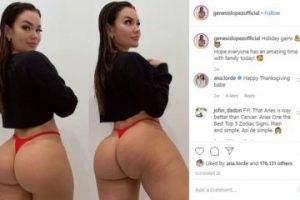 Genesis Lopez Deep Throat Blowjob Skills Nude Porn Video on modelies.com
