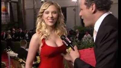Scarlett Johansson getting her tit groped on modelies.com