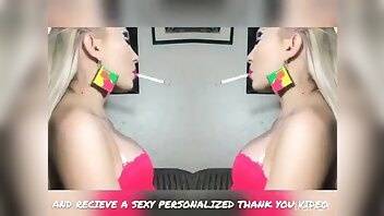 Audreysimone almost my birthday smoking freebie xxx video on modelies.com