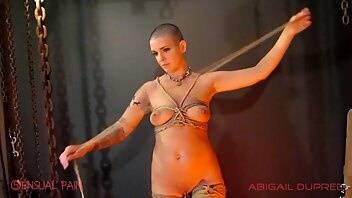 Abigail dupree self tie autoeroticism xxx video on modelies.com