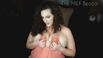 The milf becca wet shirt lactation tease xxx video on modelies.com