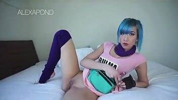 Alexa Pond ? Trying to cum with her pink dildo ? Manyvids leak on modelies.com