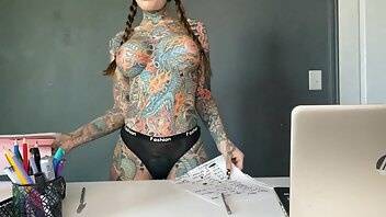Tigerlillysuicide college student does anatomy report xxx video on modelies.com