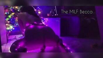 The milf becca bbw christmas fuck xxx video on modelies.com