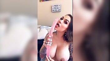 Karmen karma gagging and squirting with 18 inches xxx video on modelies.com