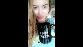 Jill Kassidy drinks coffee in the morning premium free cam snapchat & manyvids porn videos on modelies.com
