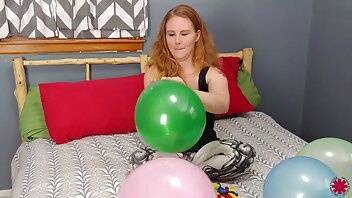 Daniarcadia scared w/ balloons xxx porn video on modelies.com
