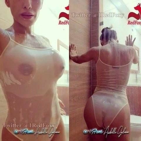 Anabella Galeano Nude Swimsuit Shower Video Leaked on modelies.com