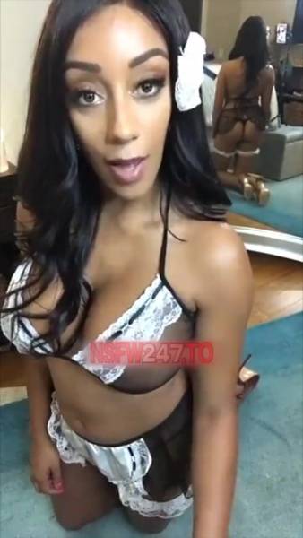 Ariana Gray sexy maid tease snapchat premium xxx porn videos on modelies.com
