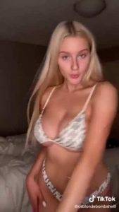 Leaked Tiktok Porn Bikini Barely Contained Mega on modelies.com