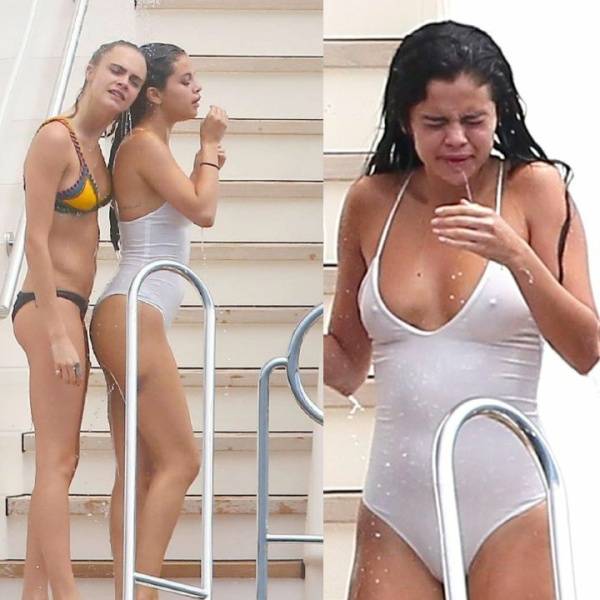 Selena Gomez Cara Delevingne Swimsuit Photos Leaked - Usa on modelies.com