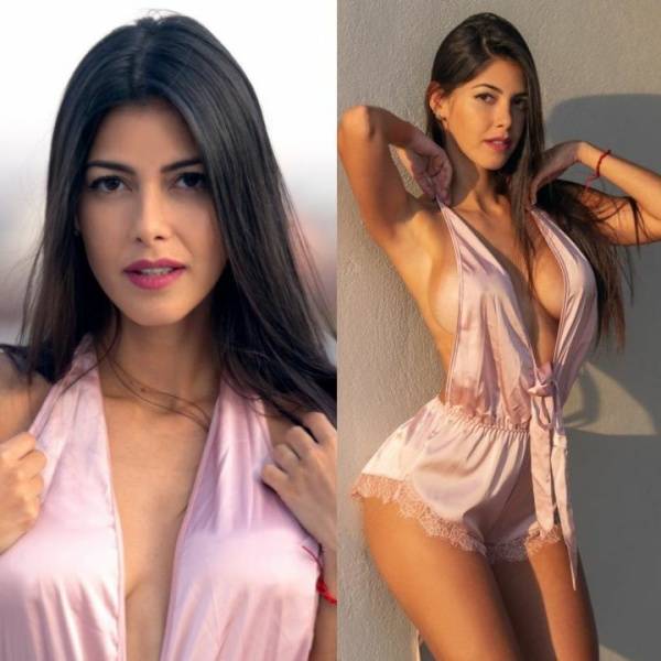 Ari Dugarte Pink Nightie Romper Patreon Set Leaked - Venezuela on modelies.com