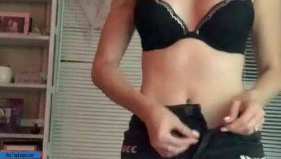 Amazing Jaclyn Glenn Topless Lingerie Strip Video Leaked on modelies.com