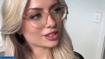 Blonde Latina Glasses on modelies.com