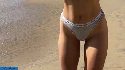 This is not a nude beach, but I couldn’t help myself [gif] on modelies.com