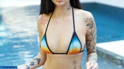 Bhad Bhabie X Rated Bikini Pool Onlyfans Set Leaked nude on modelies.com