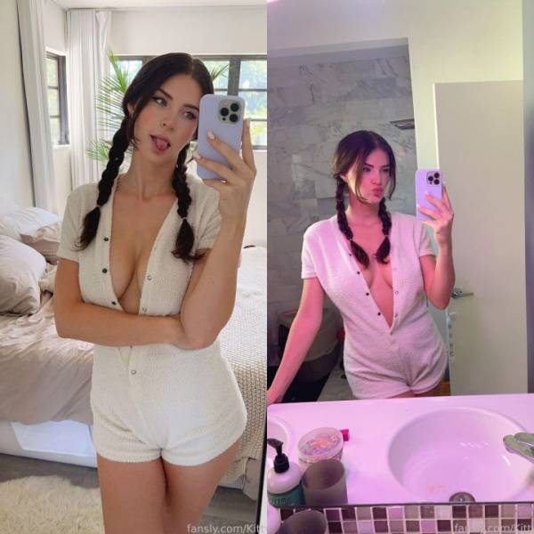 KittyPlays Sexy Teddy Bear Outfit Selfies Fansly Set Leaked on modelies.com