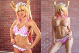 Liz Katz Nude Strip Tease Tohru Cosplay on modelies.com