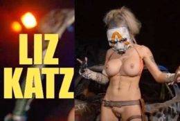 Liz Katz Nude Topless Psycho Cosplay on modelies.com