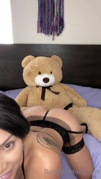 Maddy Belle Nude Teddy Bear Sex OnlyFans Video Leaked on modelies.com