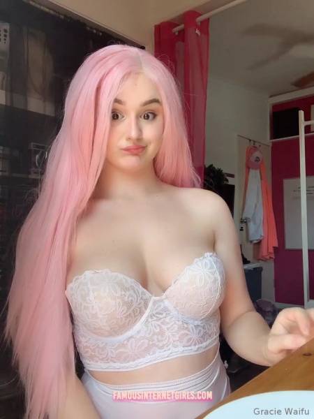 Gracie waifu playing w/ her tits onlyfans leak xxx premium porn videos on modelies.com